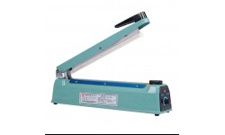 PFS-300 (ALÜMİNYUM GÖVDE-8 mm GENİŞ YAPIŞTIRMA MASA ÜSTÜ EL İLE POŞET AĞZI YAPIŞTIRMA MAKİNESİ